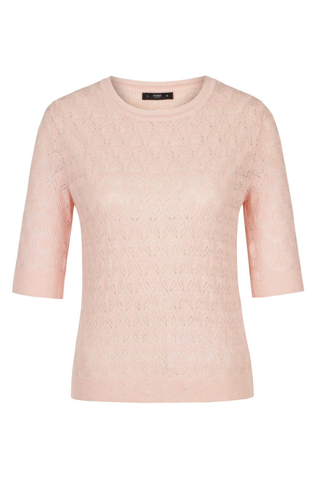 Structure Pullover with Round Neckline