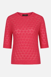 Structure Pullover with Round Neckline