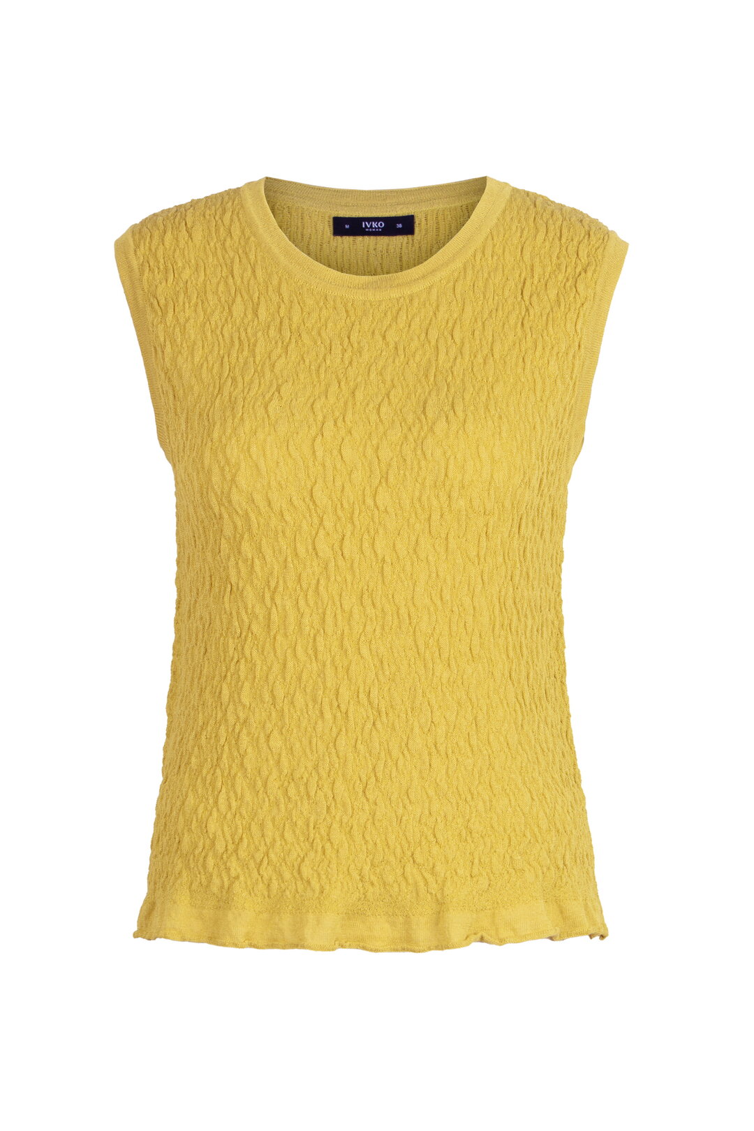 Sleeveless Pullover, Structure Pattern