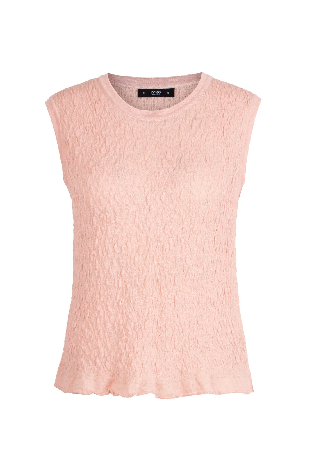 Sleeveless Pullover, Structure Pattern