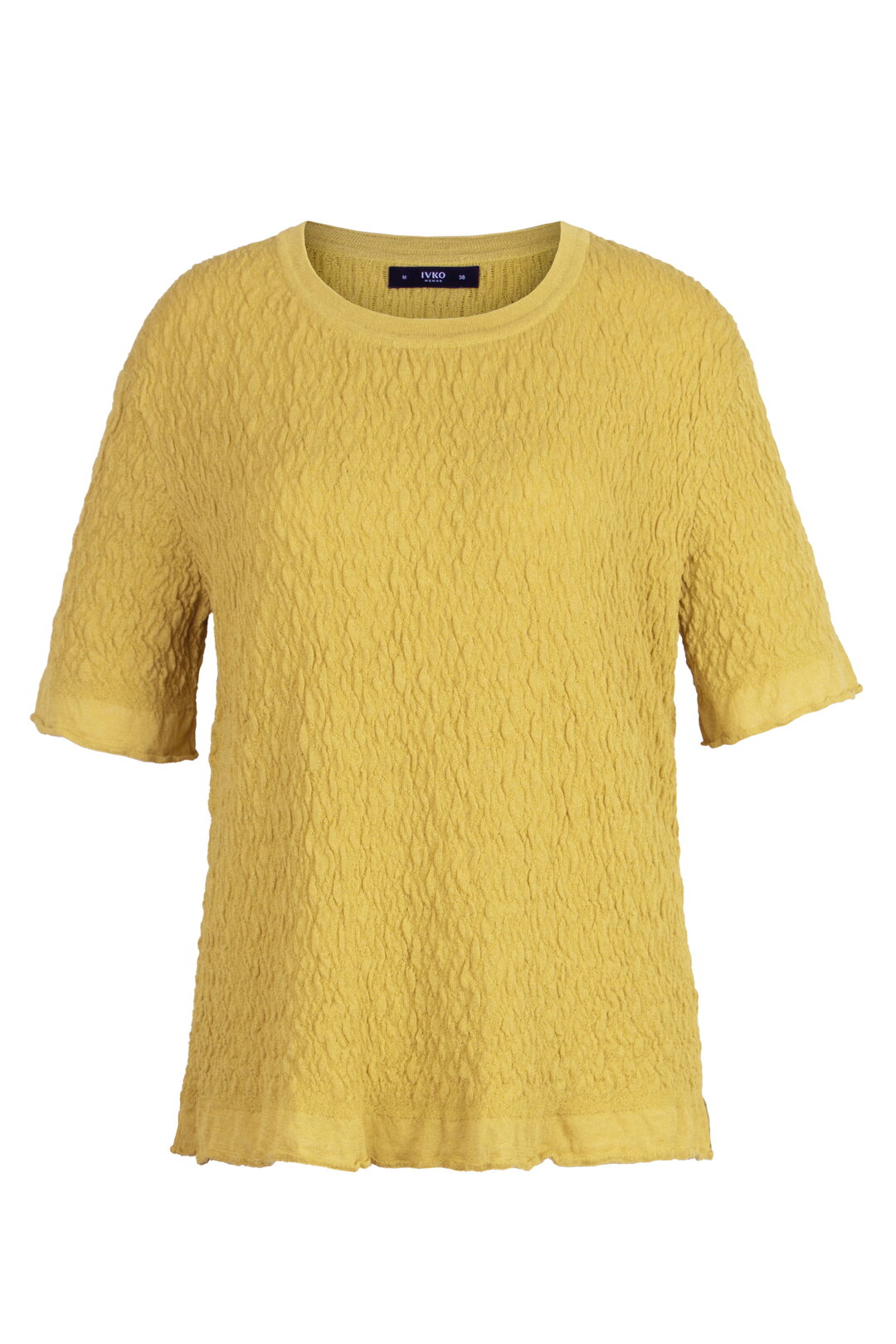 O-neck Pullover, Structure Pattern