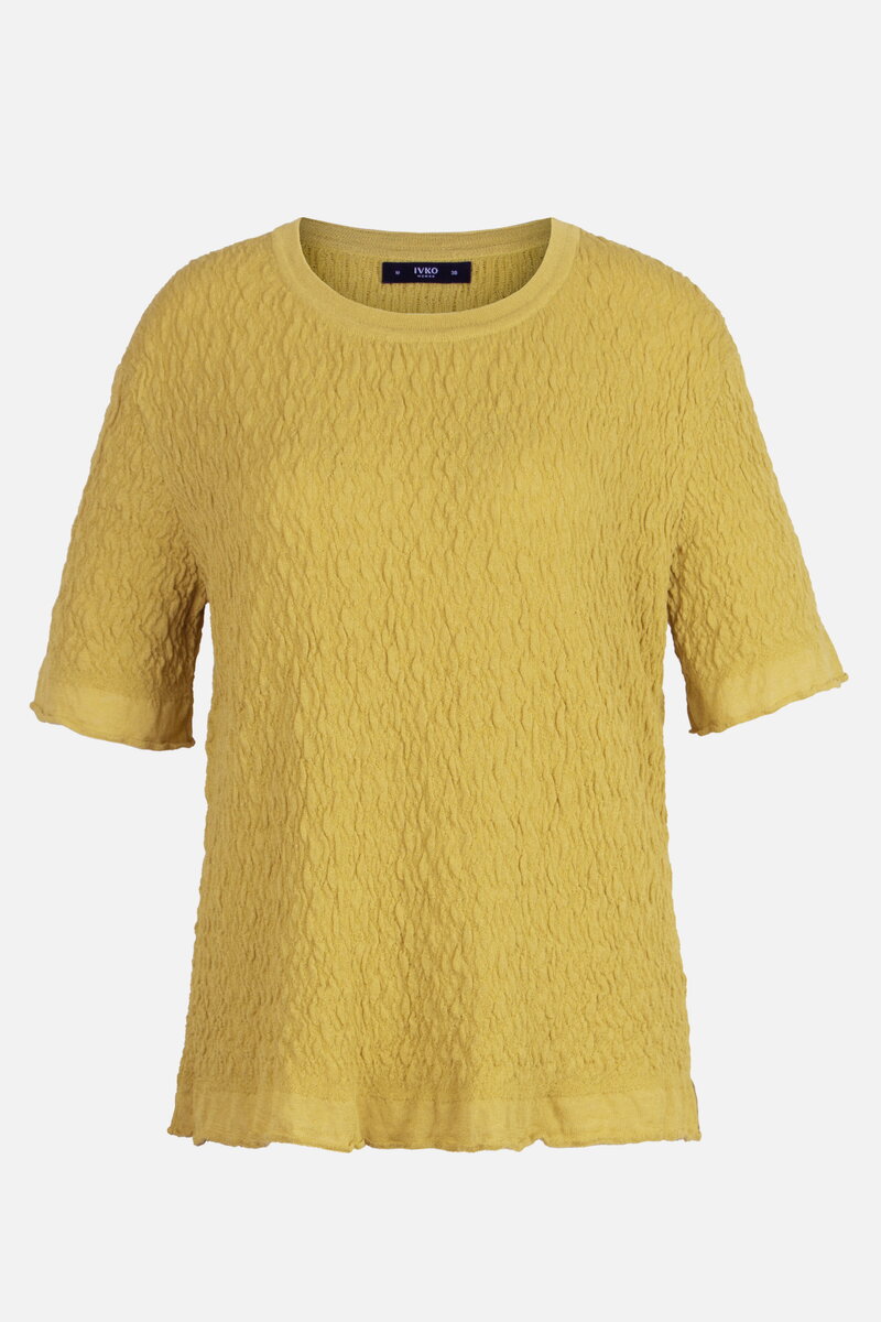 O-neck Pullover, Structure Pattern