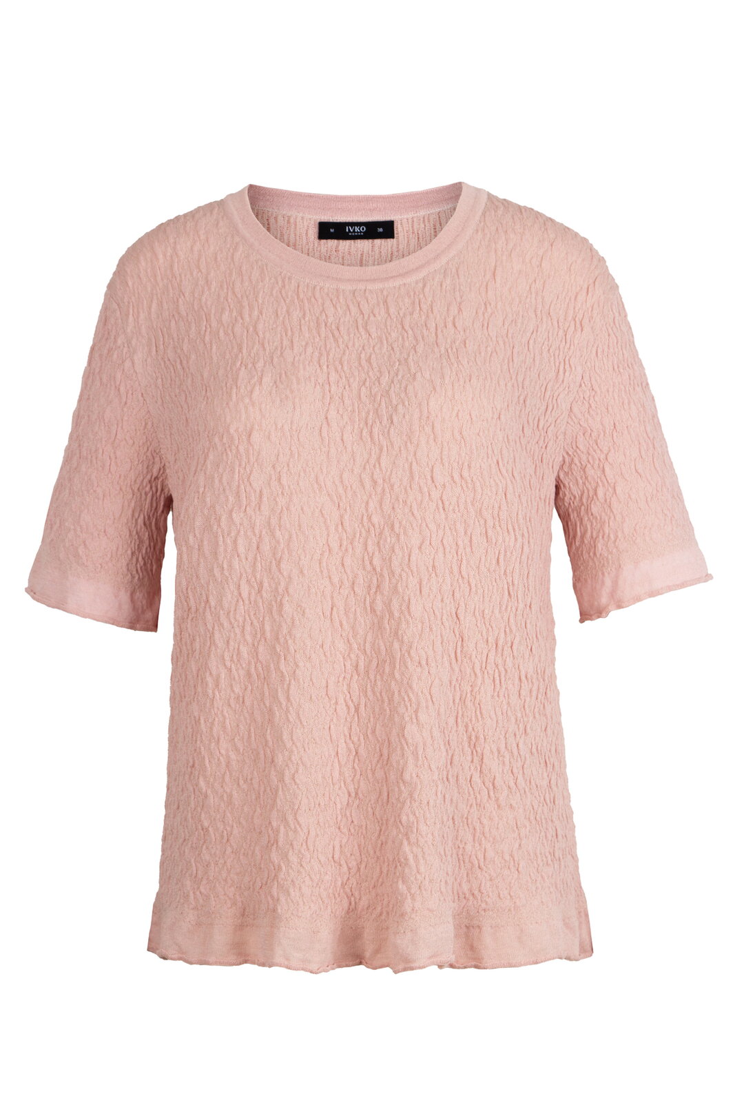 O-neck Pullover, Structure Pattern