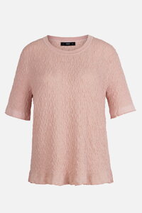 O-neck Pullover, Structure Pattern