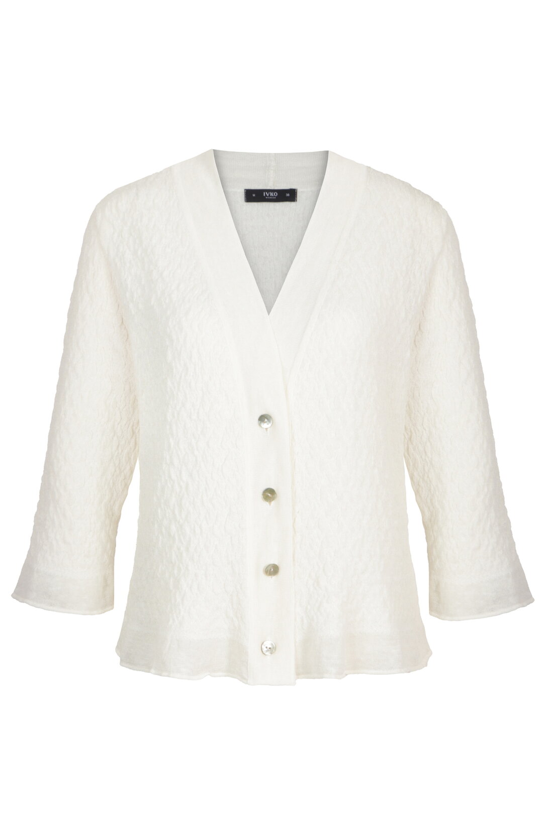 Cardigan V neck - 3/4 Sleeve
