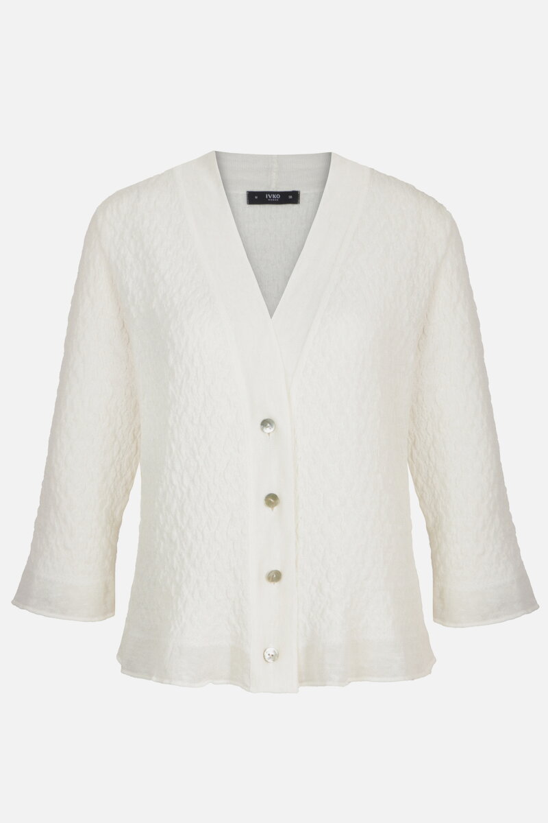 Cardigan V neck - 3/4 Sleeve