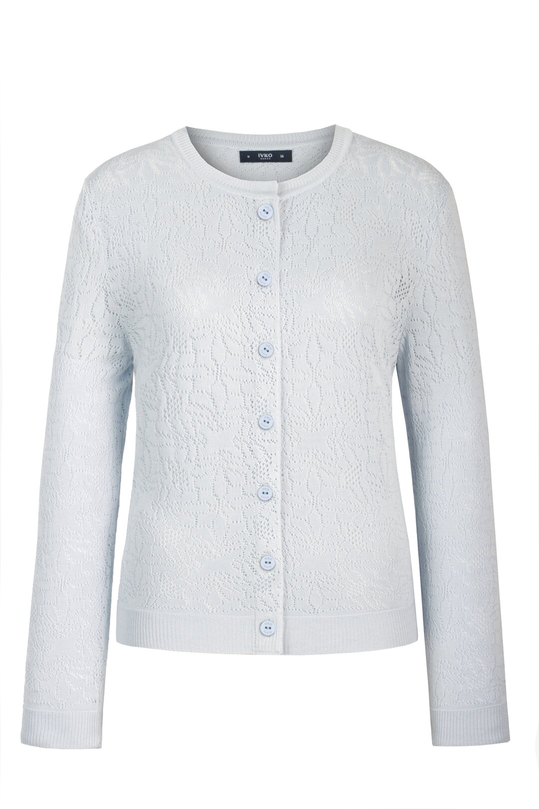 Cardigan O-Neck, Structure Pattern