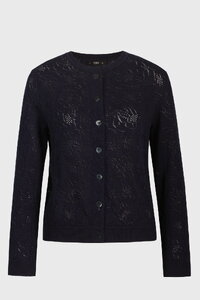 Cardigan O-Neck, Structure Pattern