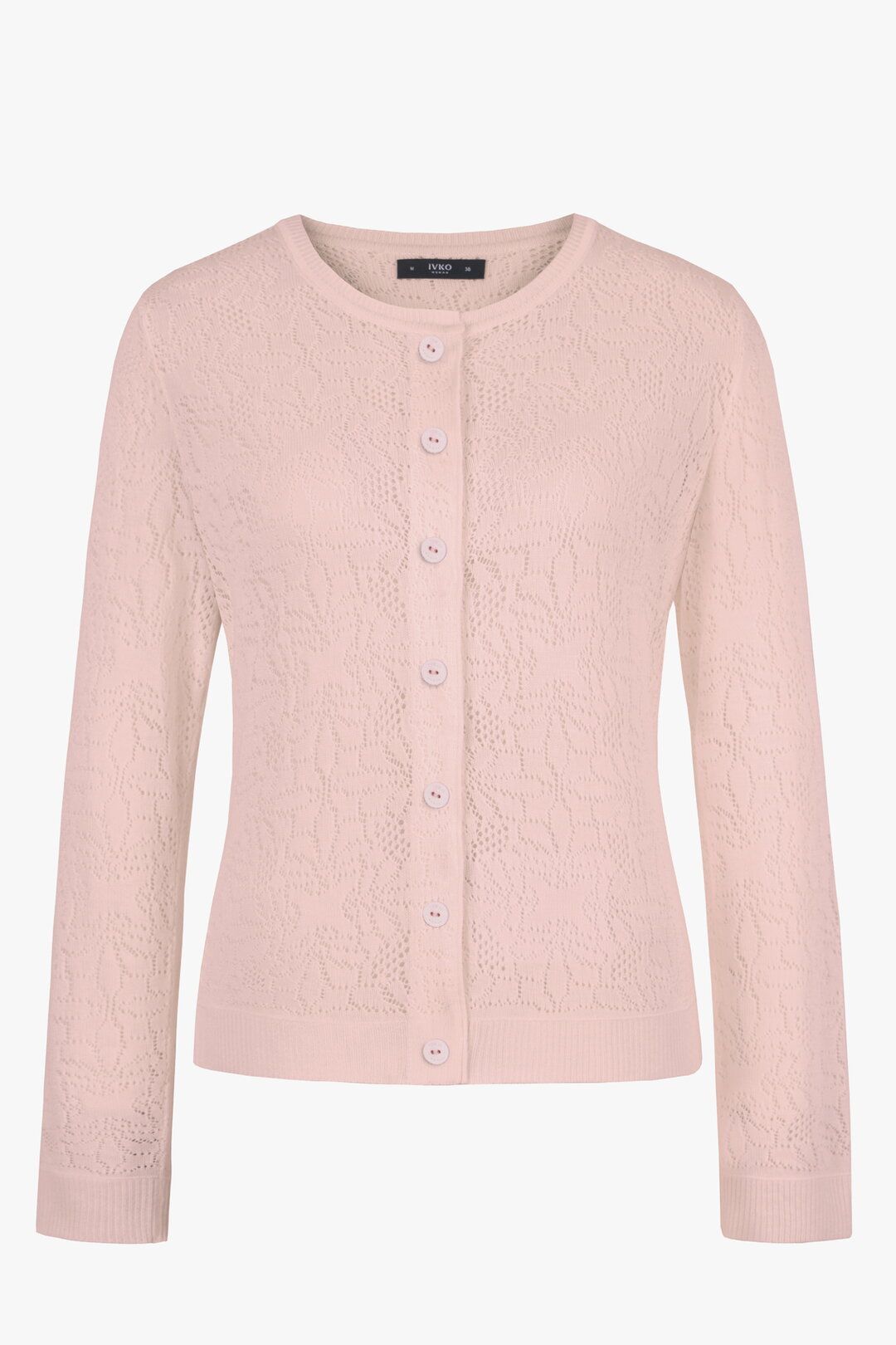 Cardigan O-Neck, Structure Pattern