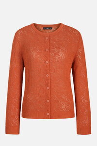 Cardigan O-Neck, Structure Pattern