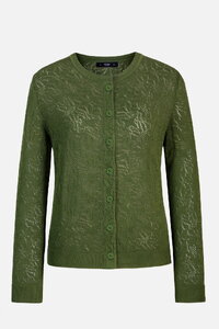 Cardigan O-Neck, Structure Pattern