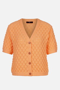 Kurzärmeliger Cardigan, Strukturmuster