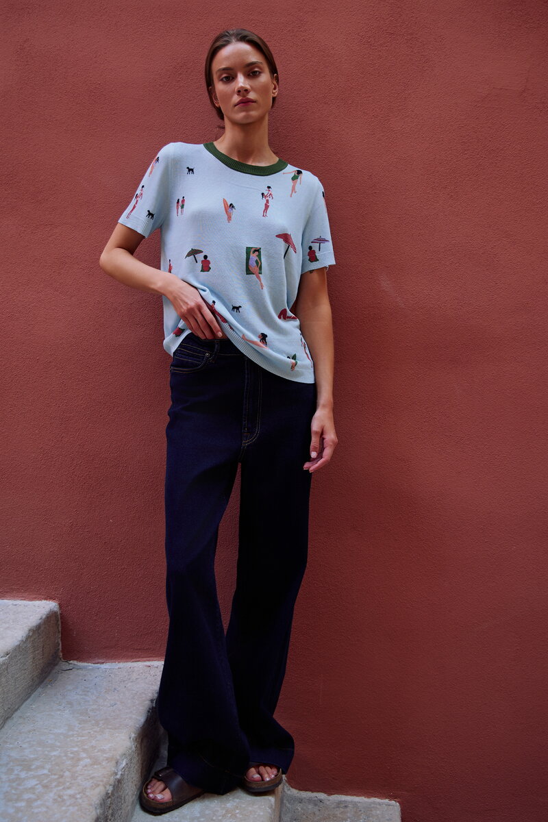 Pullover, Beach Fun Motiv