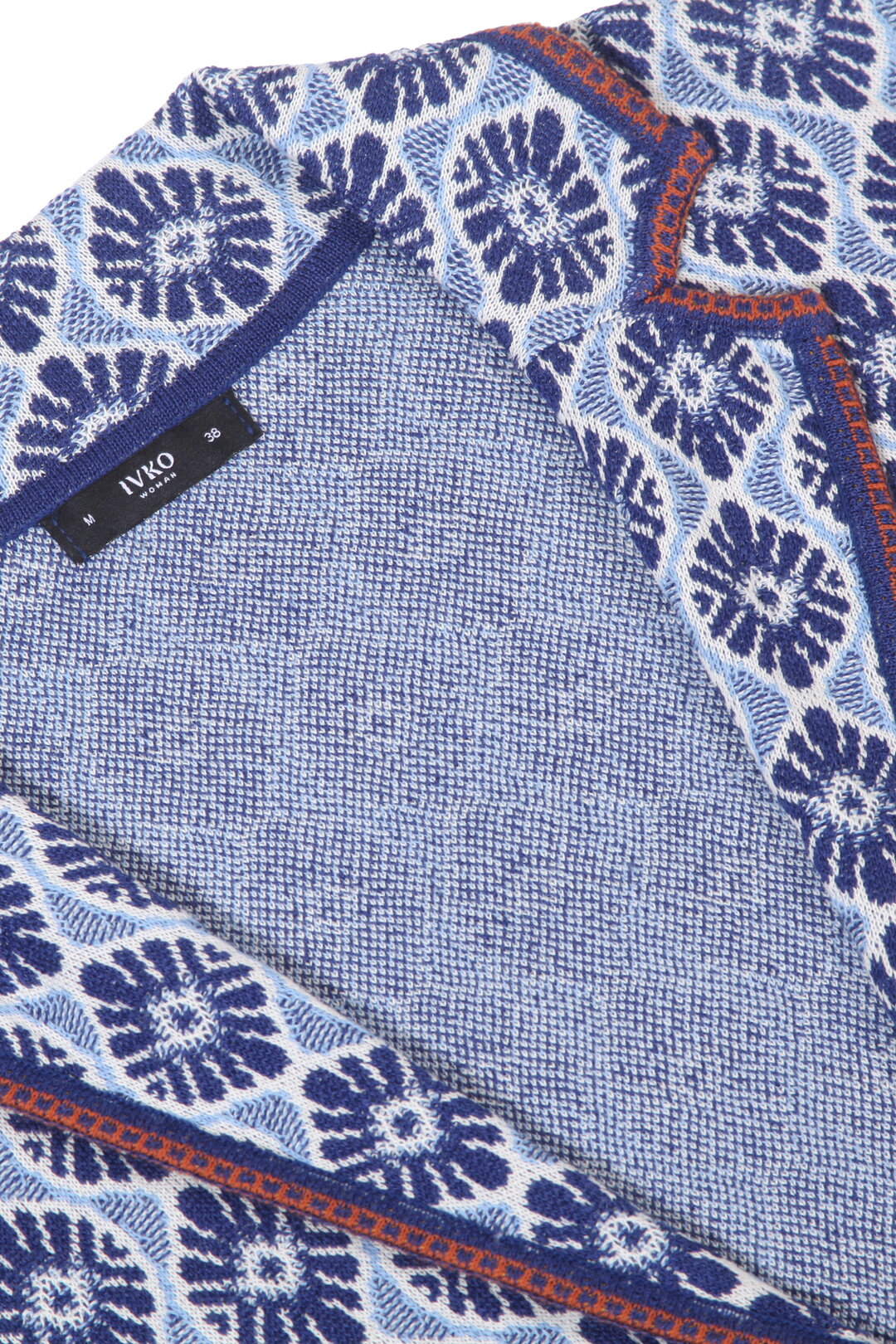 Jacket with Lapels, Mediterranean Pattern