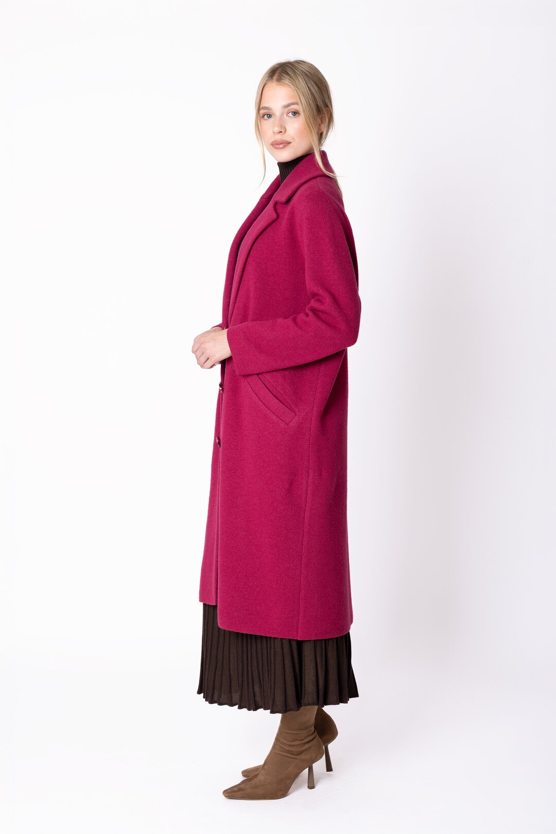Merino Wool Felt Coat