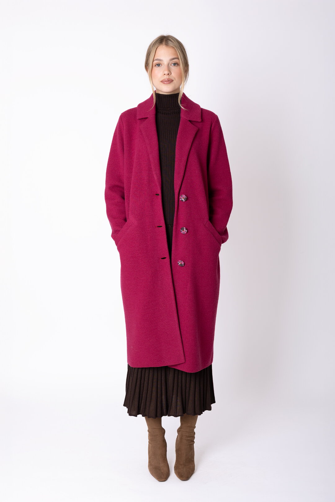 Merino Wool Felt Coat