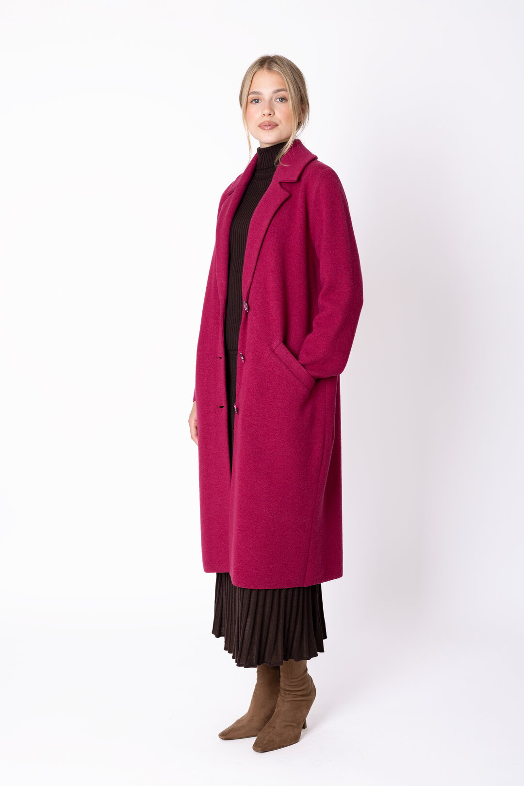 Merino Wool Felt Coat