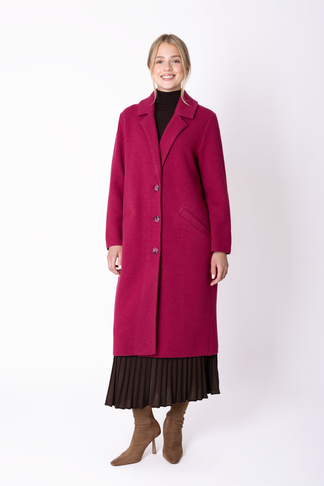 Merino Wool Felt Coat