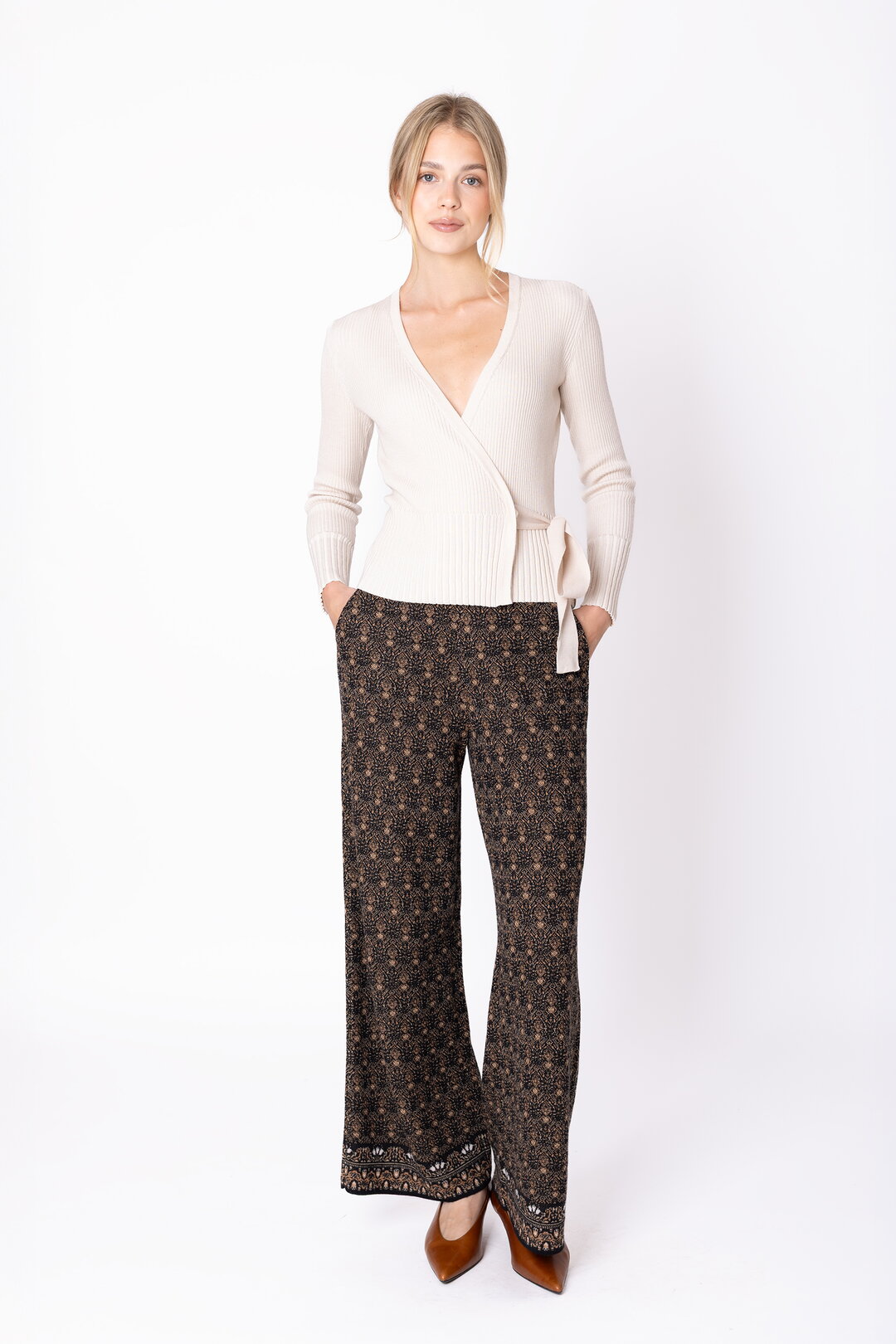 Rib Cardigan Dualsoft