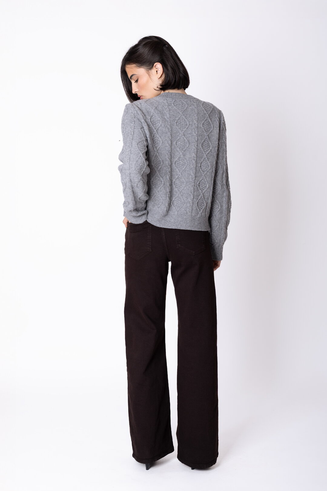 Structure Pattern Cardigan