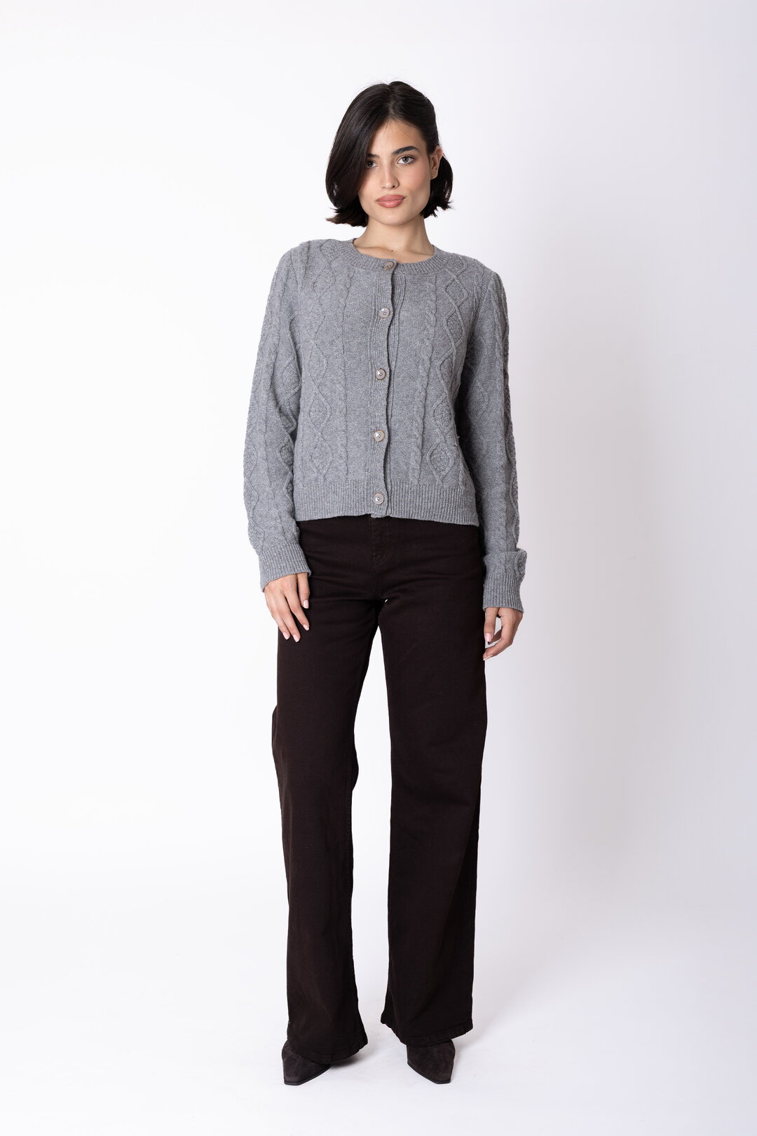 Structure Pattern Cardigan