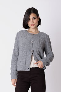 Structure Pattern Cardigan