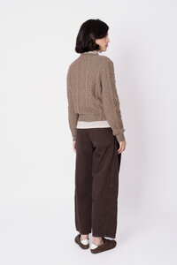 Strukturstrick Cardigan