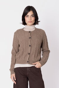 Strukturstrick Cardigan