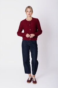 Strukturstrick Cardigan
