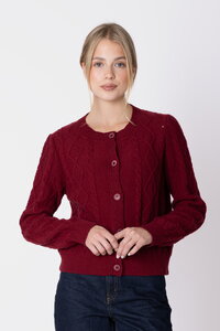 Strukturstrick Cardigan