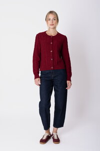 Strukturstrick Cardigan