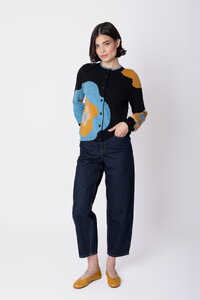 Cardigan Imprint Bloom