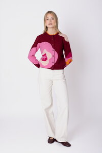 Cardigan Imprint Bloom