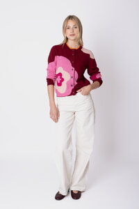 Cardigan Imprint Bloom