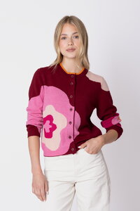 Cardigan Imprint Bloom