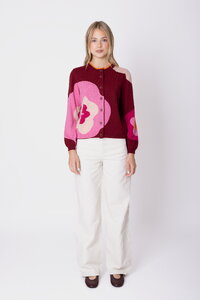 Cardigan Imprint Bloom