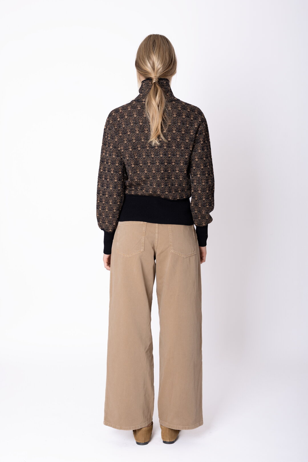 Zip Cardigan Fika Floral