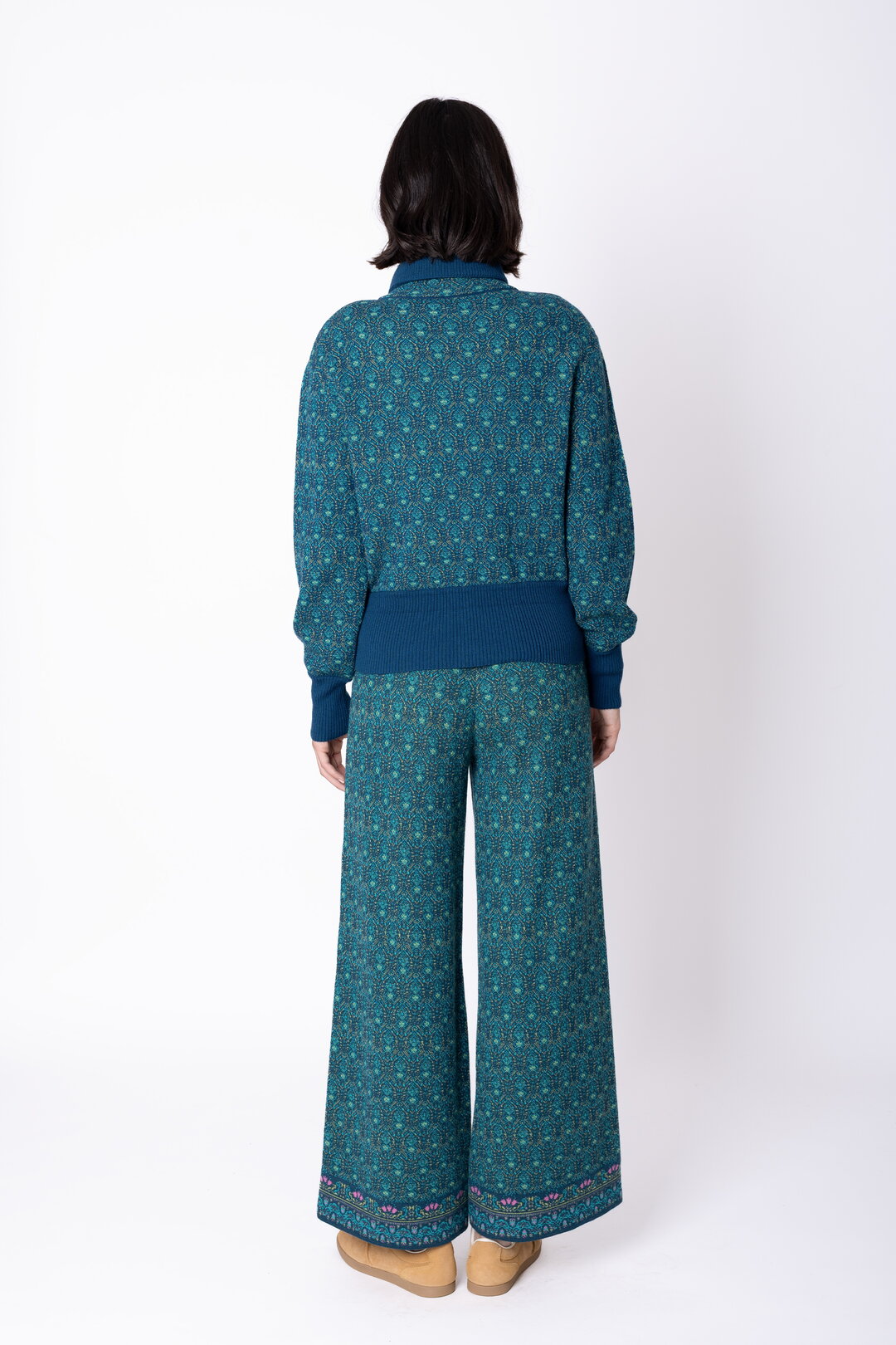Zip Kardigan Fika Floral