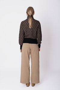Zip Cardigan Fika Floral