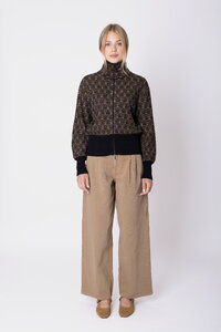 Zip Cardigan Fika Floral