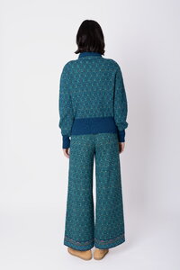 Zip Kardigan Fika Floral
