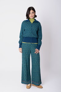 Zip Kardigan Fika Floral