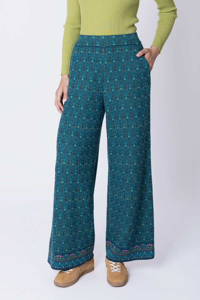 Strickhose Fika Floral