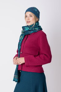 Knit Cap Fika Floral
