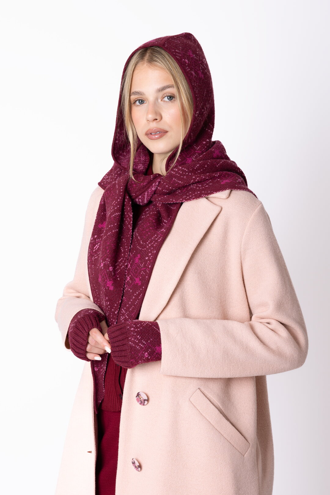 Kapuzenmütze Fika Lace