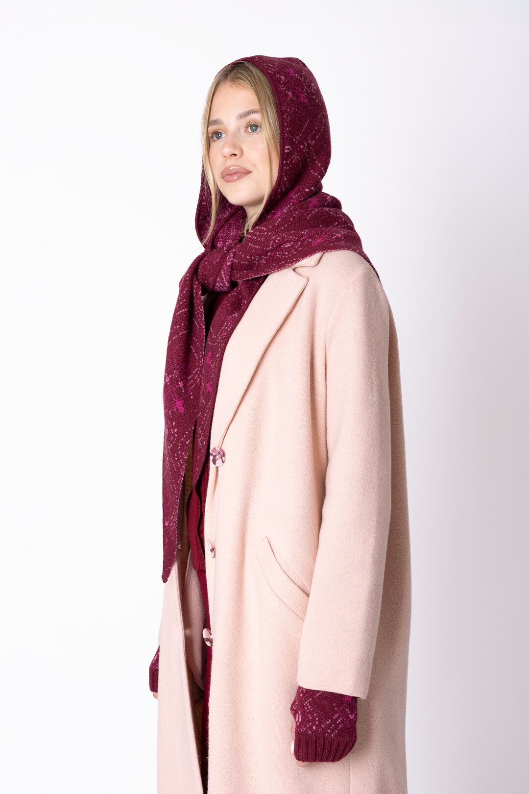 Kapuzenmütze Fika Lace