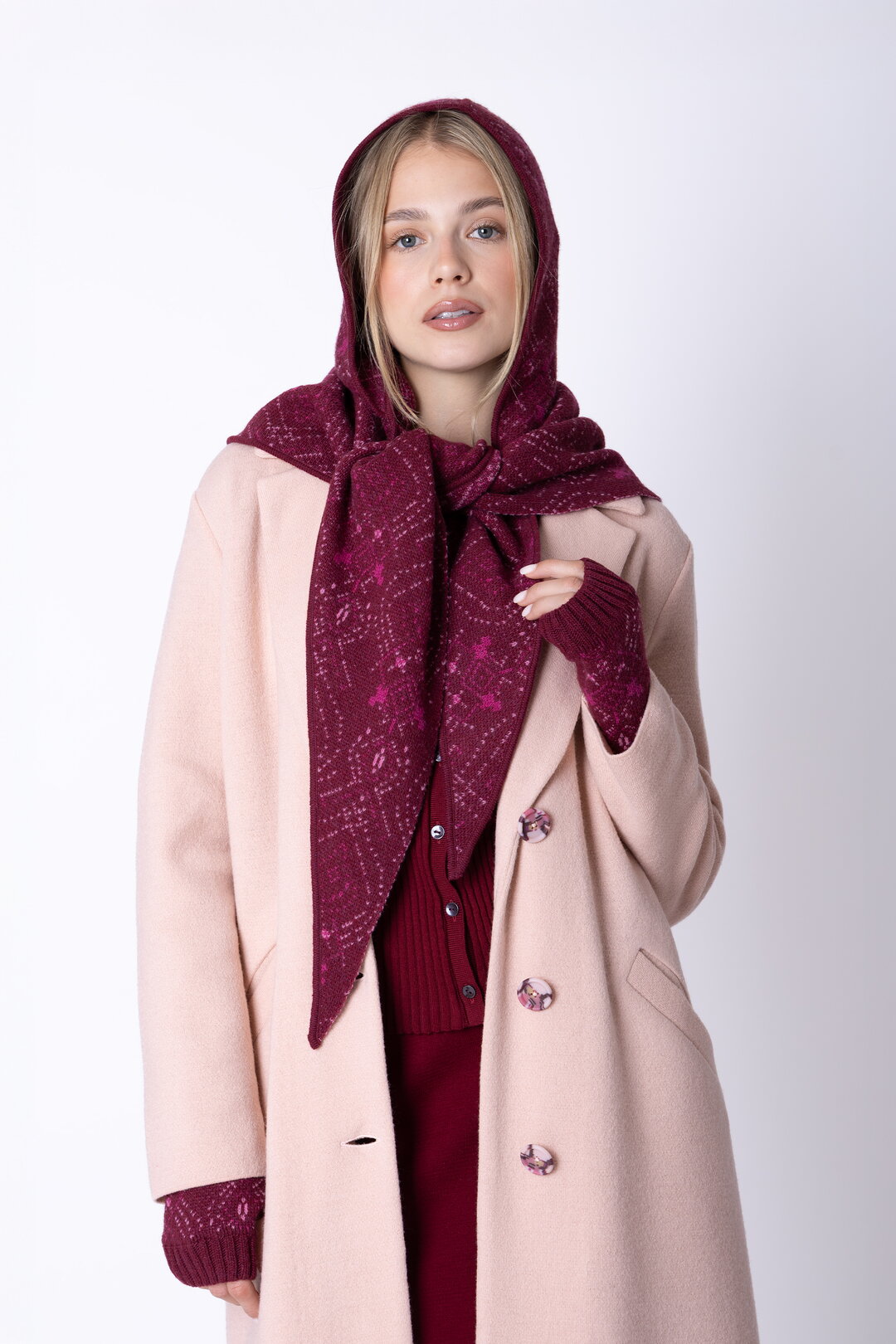 Kapuzenmütze Fika Lace