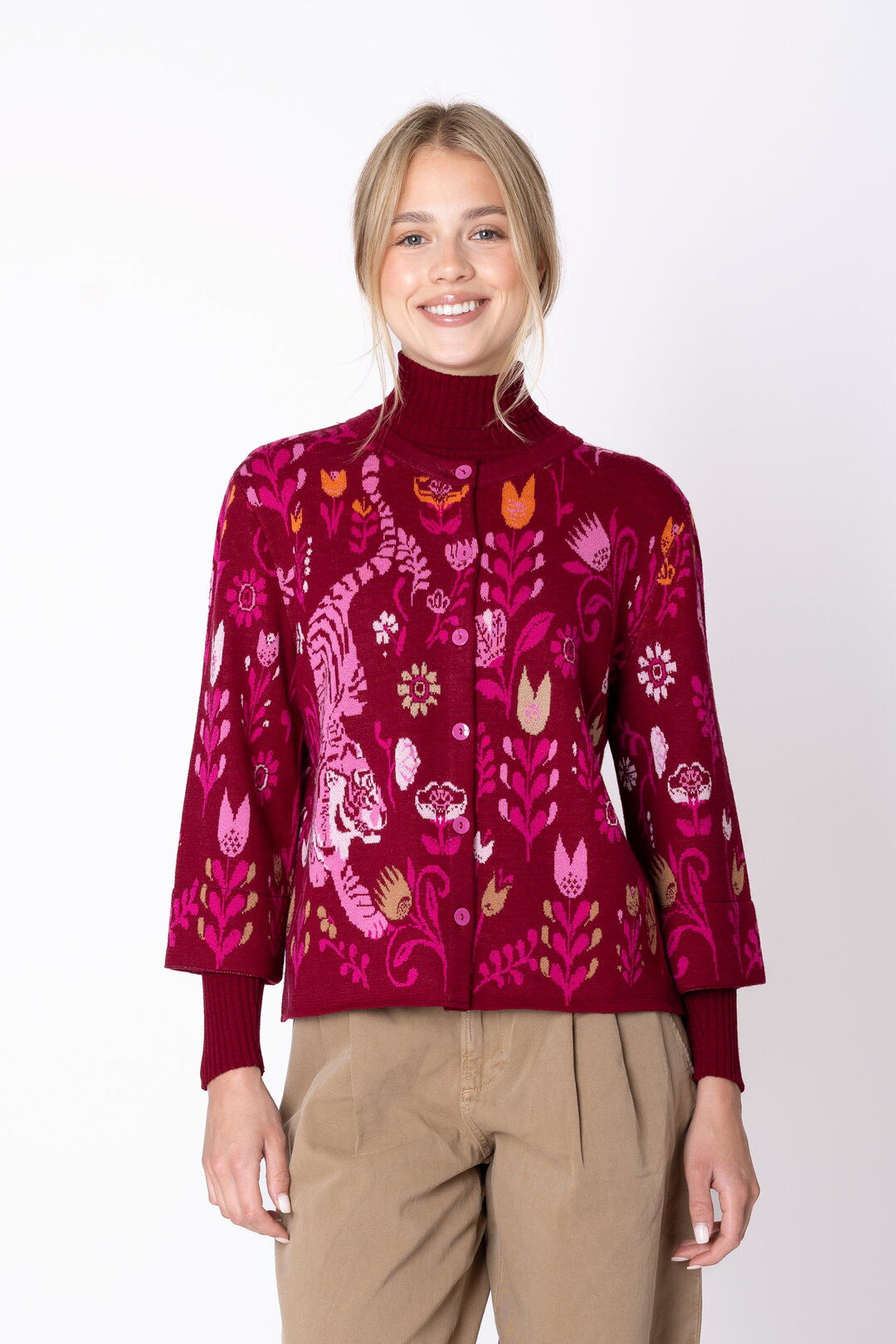 3/4 Sleeve Cardigan Feral Grace