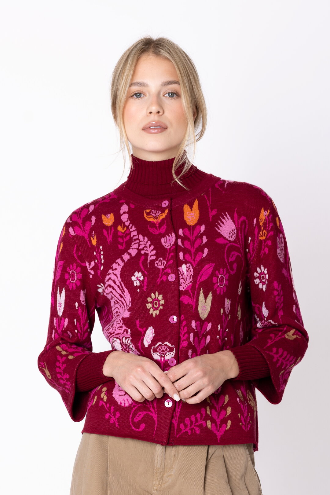 3/4 Sleeve Cardigan Feral Grace