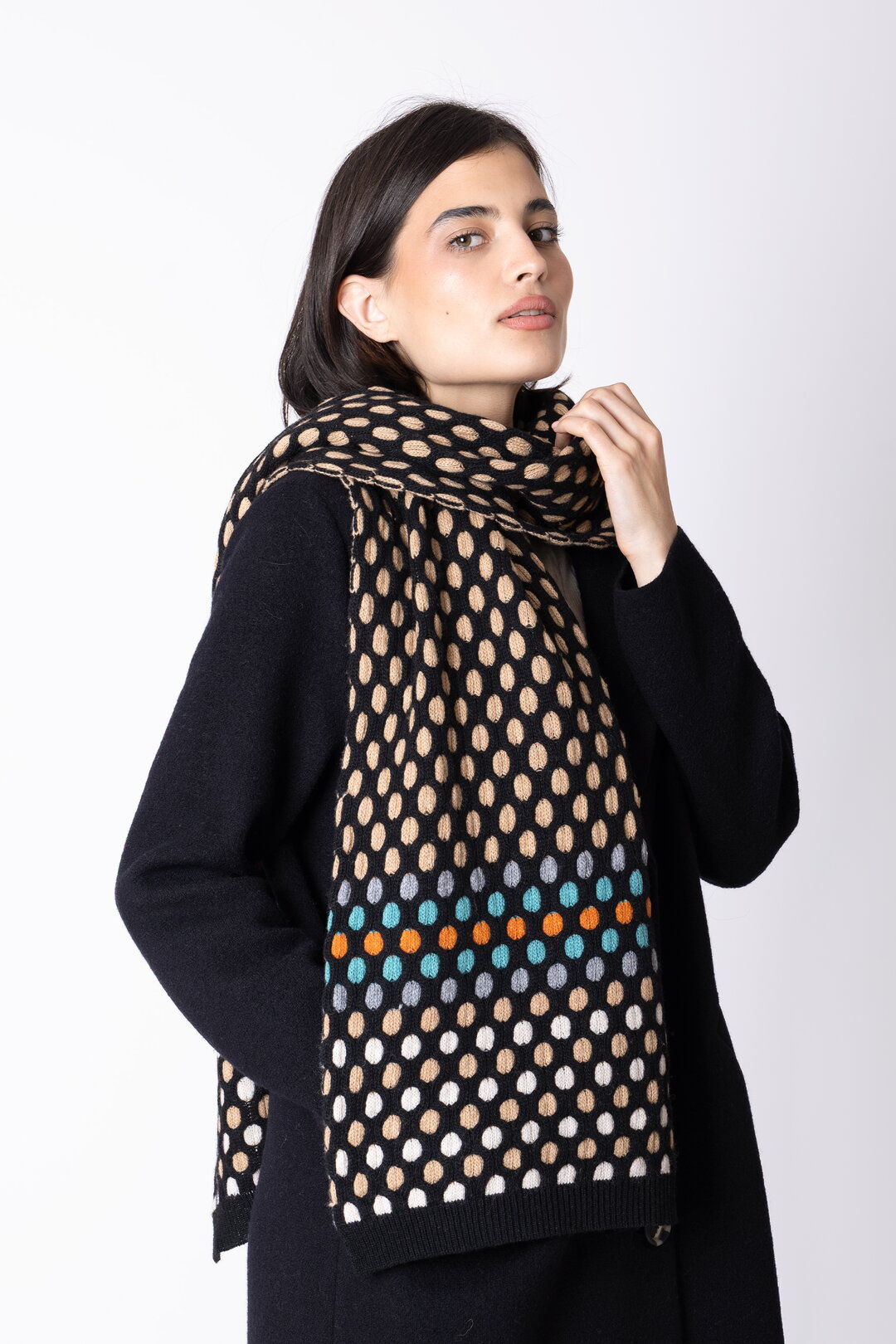 StrickSchal Bubbles